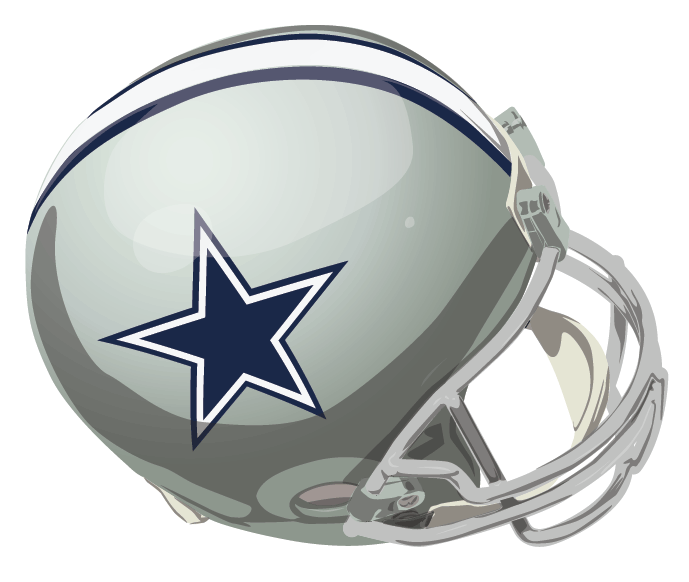 Dallas Cowboys 1967-1975 Helmet t shirts iron on transfers